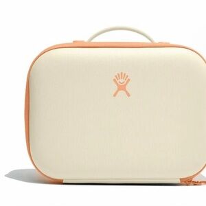Hydro Flask Cream and Peach Soft Carry Case